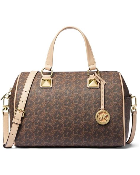 michael michael kors women's grayson medium duffle satchel|MICHAEL Michael Kors Grayson Medium Duffle Satchel .